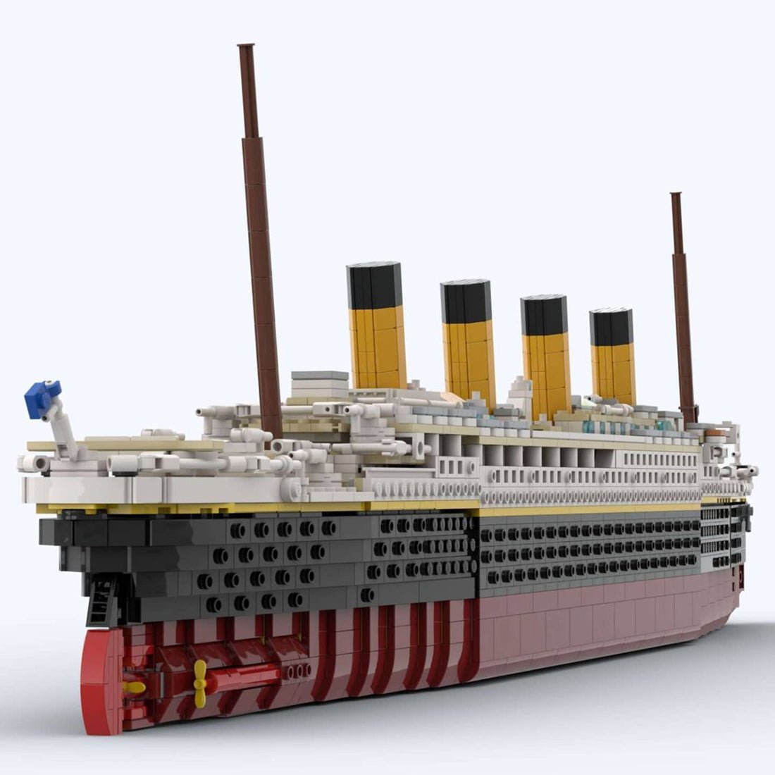 MOC - 90626 Titanic Bausteine Schiff Klemmbausteine - LesDiy - Klemmbausteine