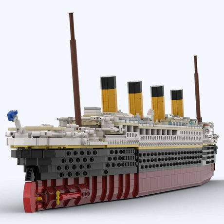 MOC - 90626 Titanic Bausteine Schiff Klemmbausteine - LesDiy - Klemmbausteine