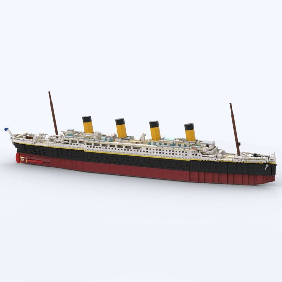 MOC - 90626 Titanic Bausteine Schiff Klemmbausteine - LesDiy - Klemmbausteine