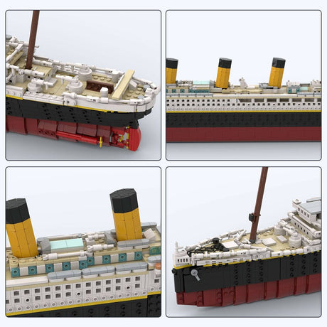 MOC - 90626 Titanic Bausteine Schiff Klemmbausteine - LesDiy - Klemmbausteine