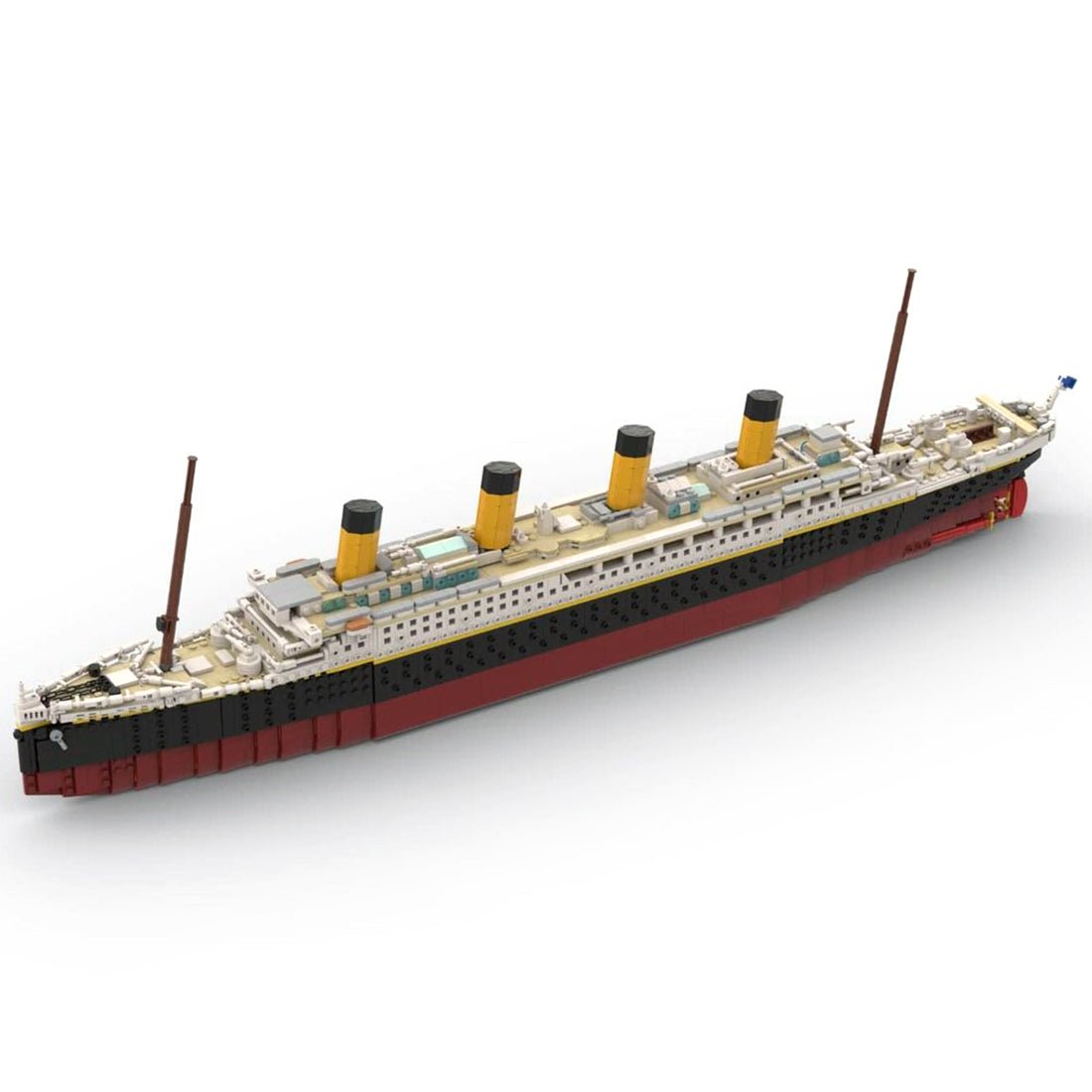 MOC - 90626 Titanic Bausteine Schiff Klemmbausteine - LesDiy - Klemmbausteine