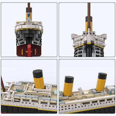 MOC - 90626 Titanic Bausteine Schiff Klemmbausteine - LesDiy - Klemmbausteine