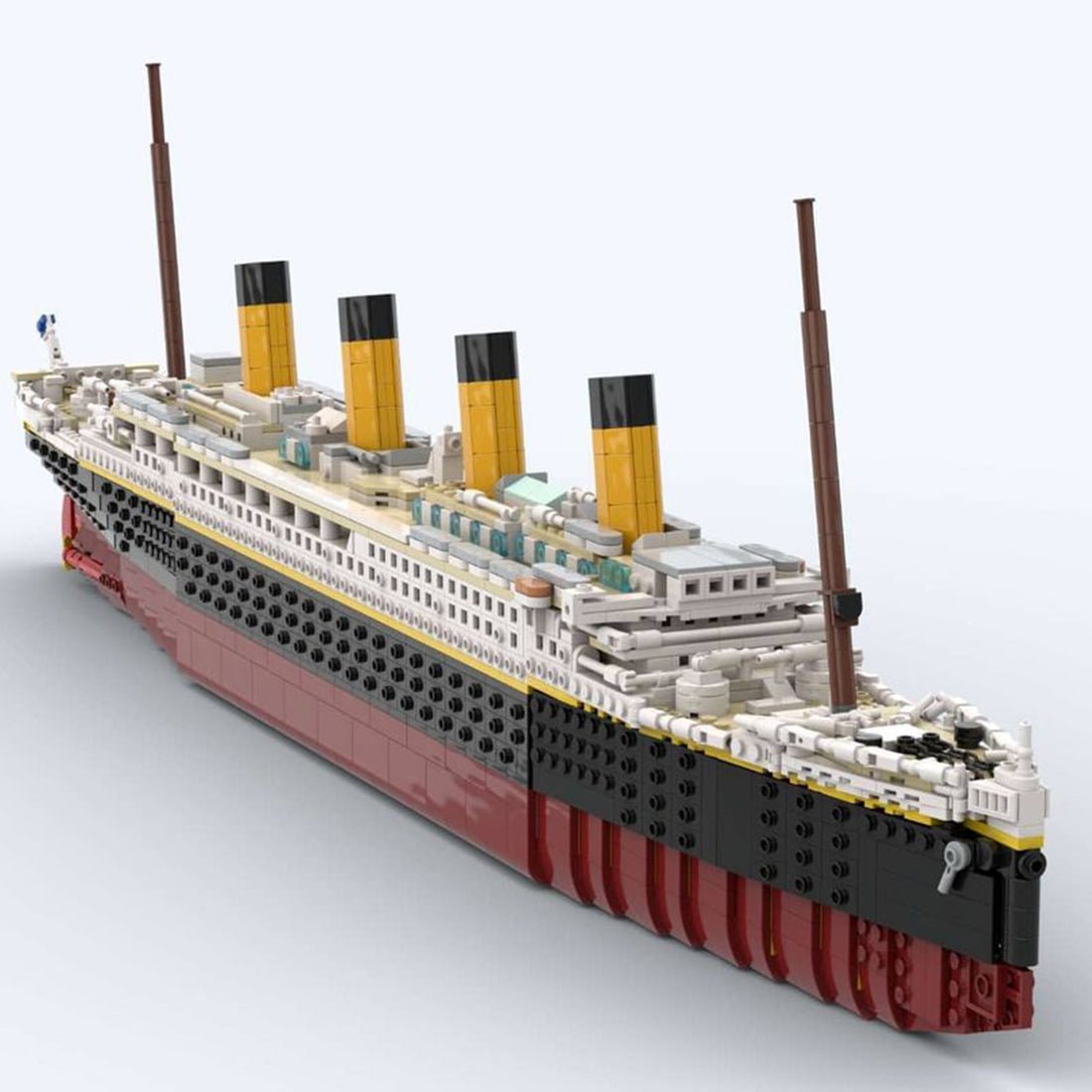 MOC - 90626 Titanic Bausteine Schiff Klemmbausteine - LesDiy - Klemmbausteine