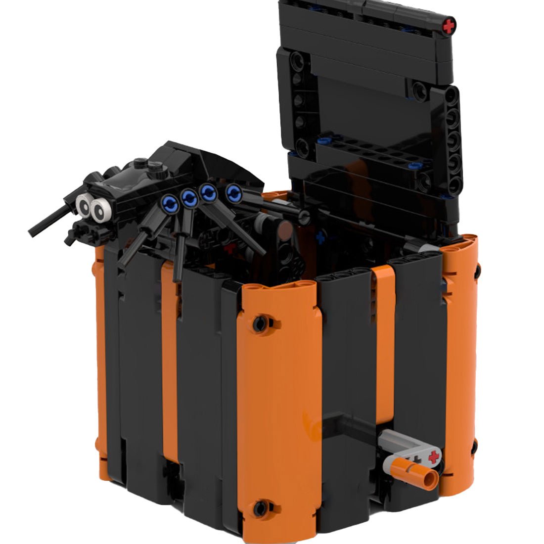 MOC - 90977 Halloween Spider Box Klemmbausteine - LesDiy - Klemmbausteine