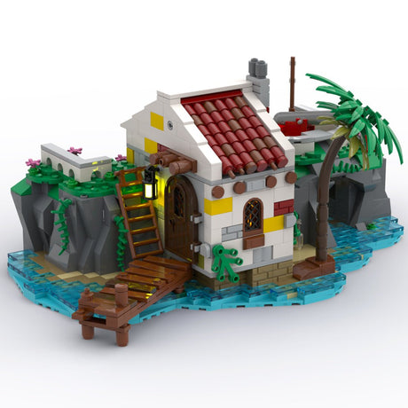 MOC - 90994 The Pirate Series The Conquered Outpost Klemmbausteine - LesDiy - Klemmbausteine