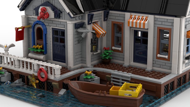 MOC - 91130 Hummer Kai Klemmbausteine - LesDiy - Klemmbausteine