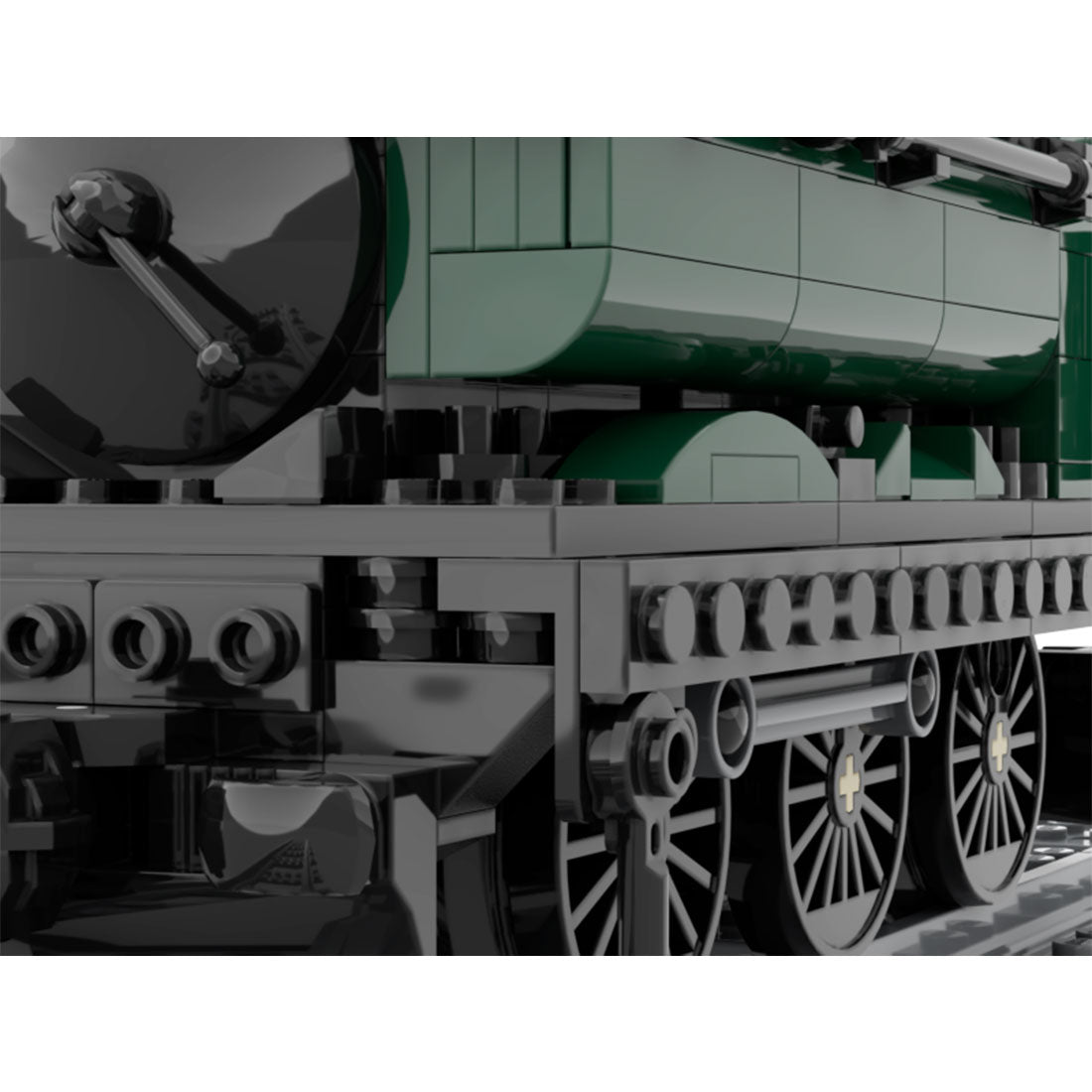 MOC - 91327 Great Western Railway 5700 Class Klemmbausteine - LesDiy - Klemmbausteine