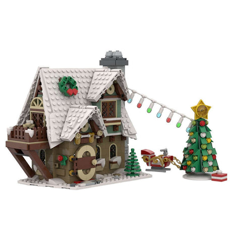 MOC - 91768 Little Elf Cottage Klemmbausteine - LesDiy - Klemmbausteine