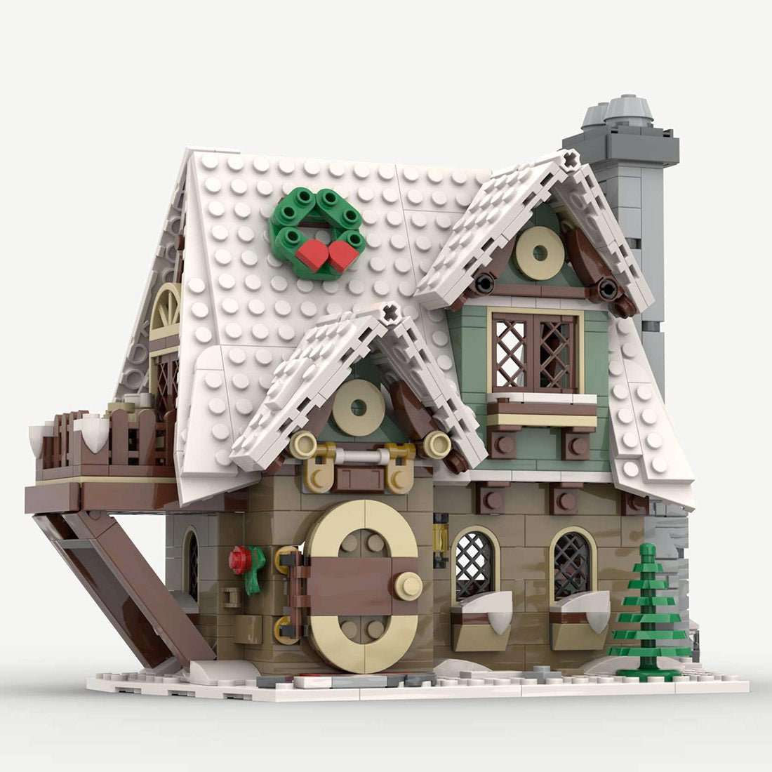 MOC - 91768 Little Elf Cottage Klemmbausteine - LesDiy - Klemmbausteine