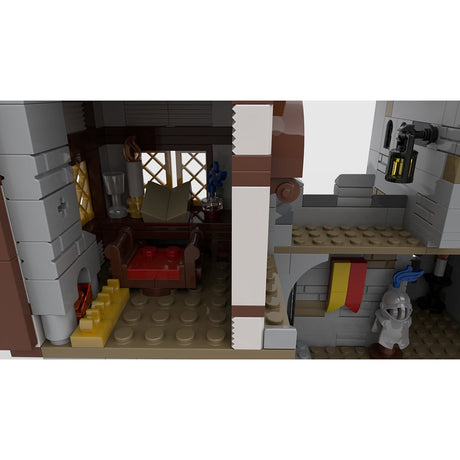 MOC - 92106 Modular Castle's Keep Klemmbausteine - LesDiy - Klemmbausteine