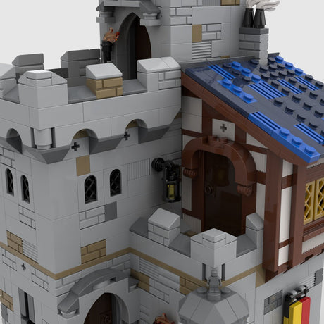 MOC - 92106 Modular Castle's Keep Klemmbausteine - LesDiy - Klemmbausteine
