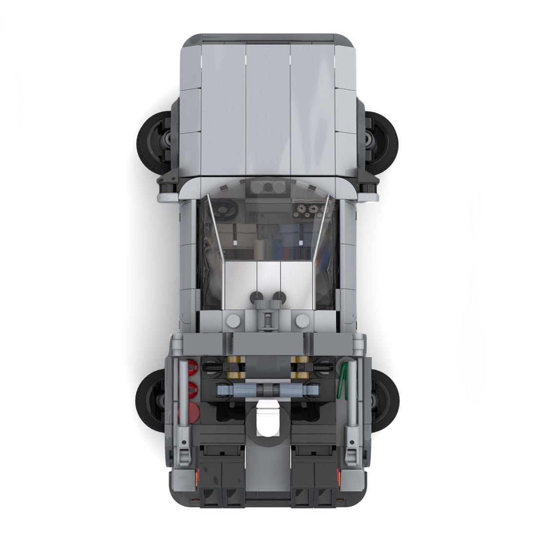 MOC - 92174 BTTF Series: DeLorean Time Machine 3 in 1 Klemmbausteine - LesDiy - Klemmbausteine
