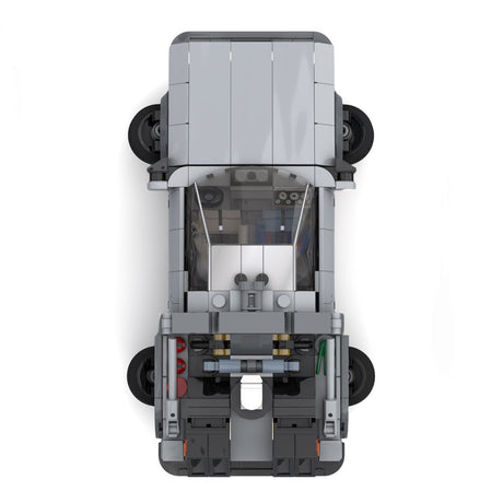 MOC - 92174 BTTF Series: DeLorean Time Machine 3 in 1 Klemmbausteine - LesDiy - Klemmbausteine