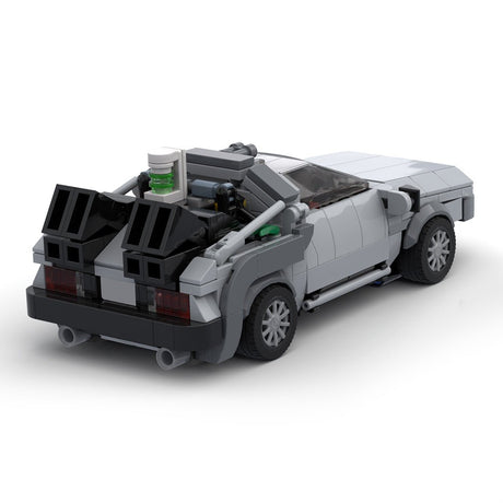 MOC - 92174 BTTF Series: DeLorean Time Machine 3 in 1 Klemmbausteine - LesDiy - Klemmbausteine