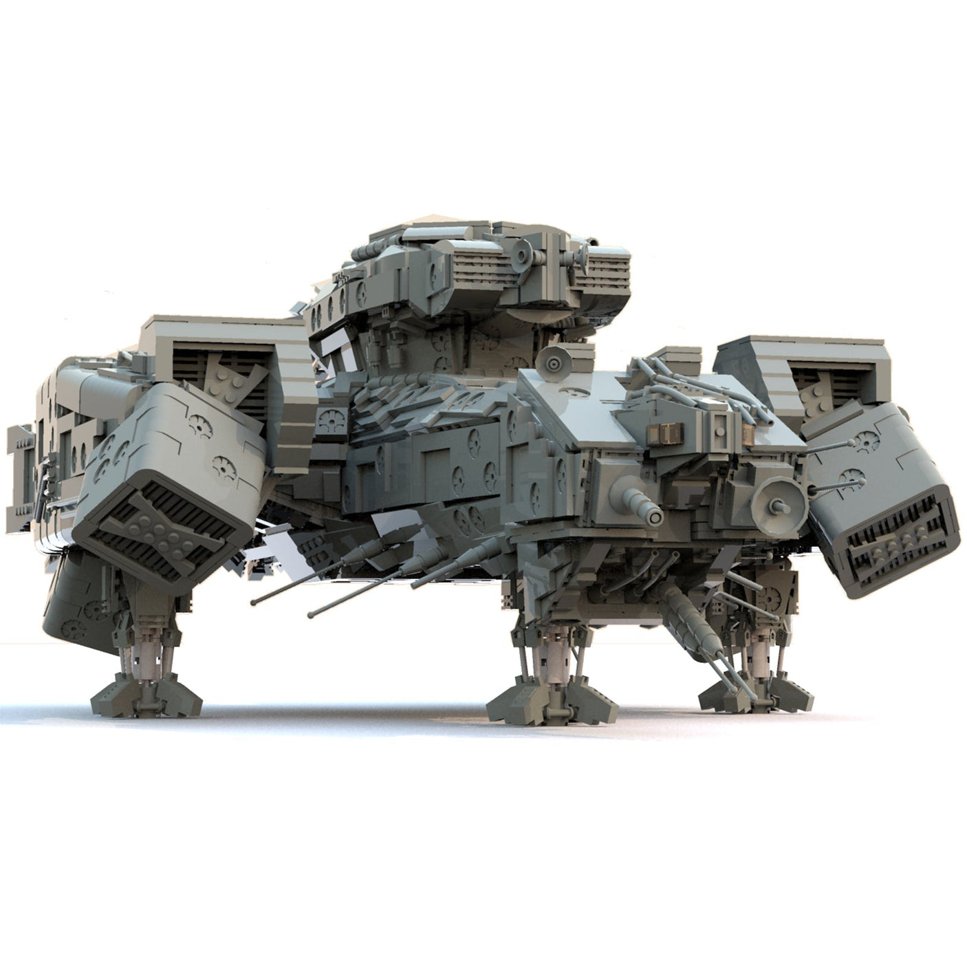 MOC - 92753 USCSS NOSTROMO 9803 - New Upload Raumschiff Klemmbausteine - LesDiy - Klemmbausteine