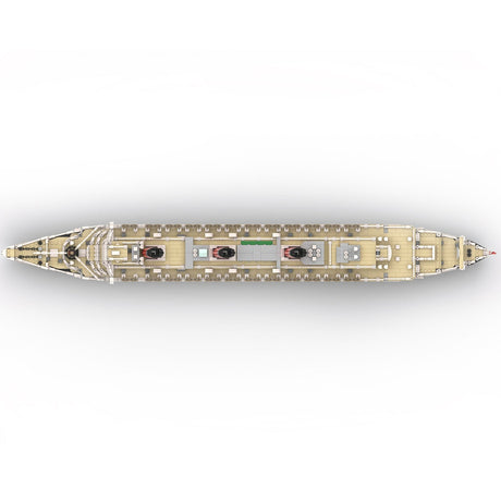 MOC - 93208 Queen Mary Bausteinboot Klemmbausteine - LesDiy - Klemmbausteine