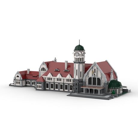 MOC - 93444 Jinan Alter Bahnhof - LesDiy - Klemmbausteine