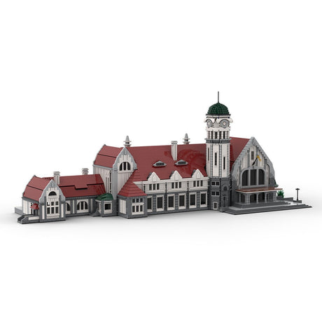 MOC - 93444 Jinan Alter Bahnhof - LesDiy - Klemmbausteine