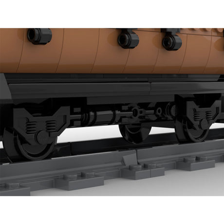 MOC - 93458 Passenger Coaches - Local Line Klemmbausteine - LesDiy - Klemmbausteine