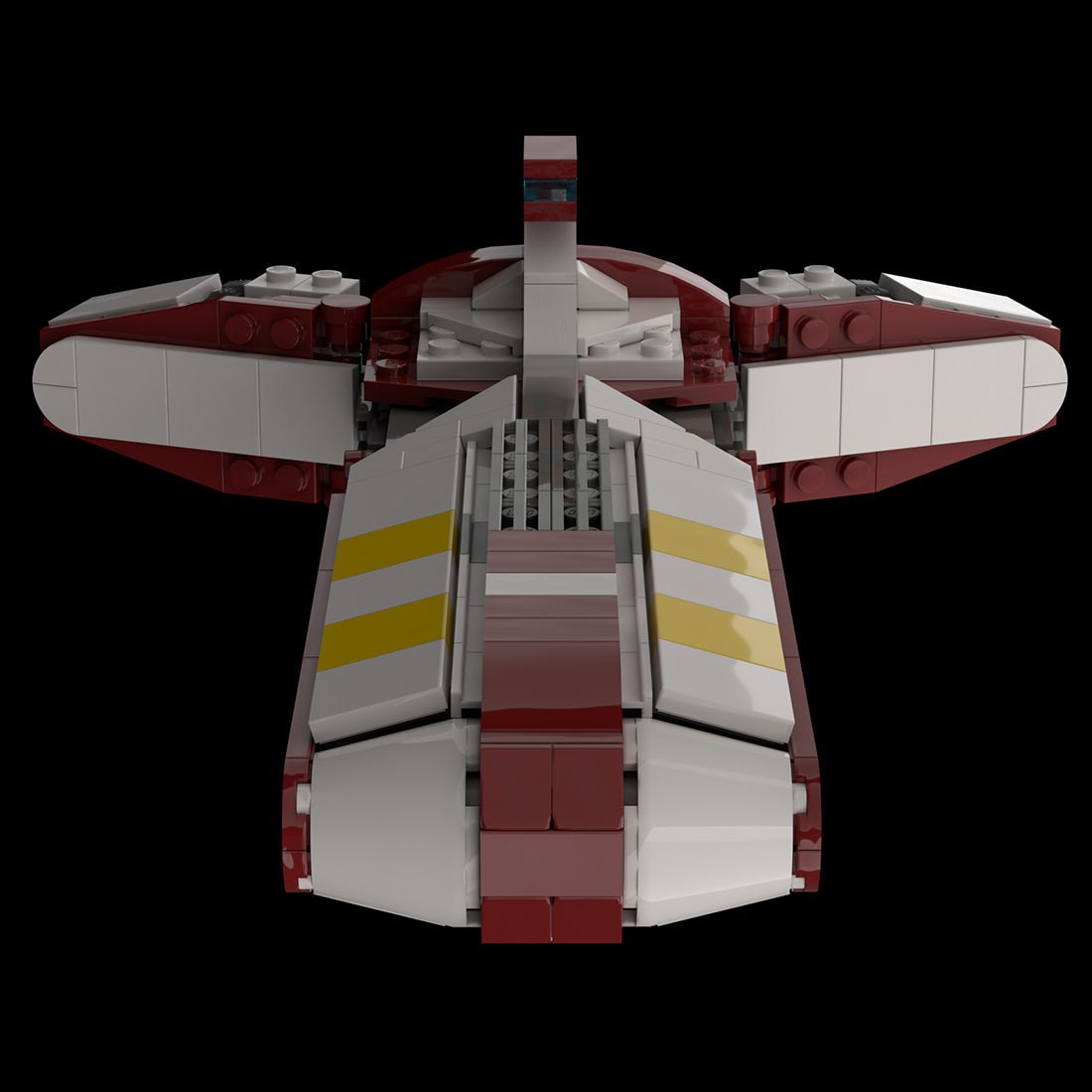 MOC - 93460 Pelta Class Frigate Klemmbausteine - LesDiy - Klemmbausteine