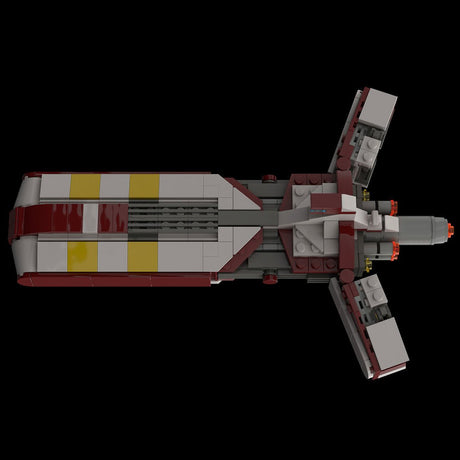 MOC - 93460 Pelta Class Frigate Klemmbausteine - LesDiy - Klemmbausteine