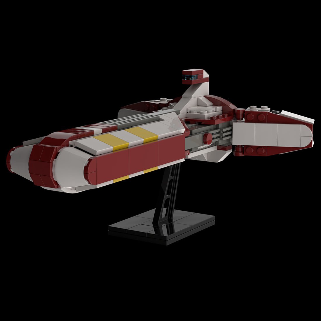 MOC - 93460 Pelta Class Frigate Klemmbausteine - LesDiy - Klemmbausteine