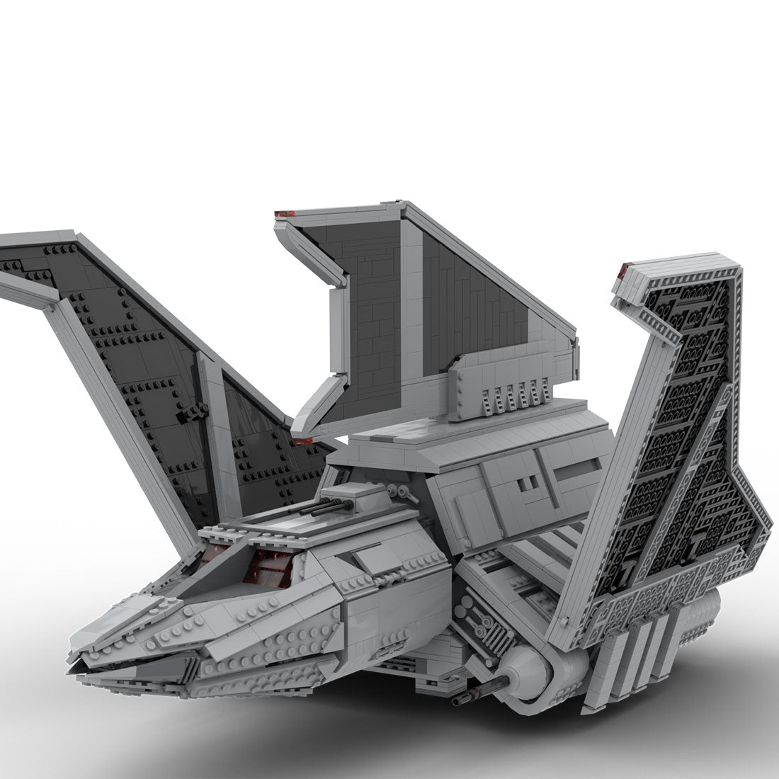 MOC - 94279 Space Wars Bomber Fighter Klemmbausteine - LesDiy - Klemmbausteine