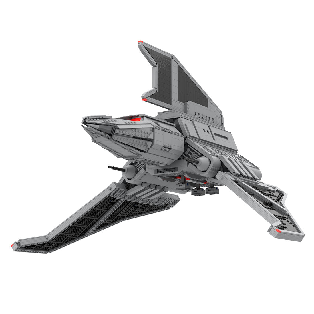 MOC - 94279 Space Wars Bomber Fighter Klemmbausteine - LesDiy - Klemmbausteine