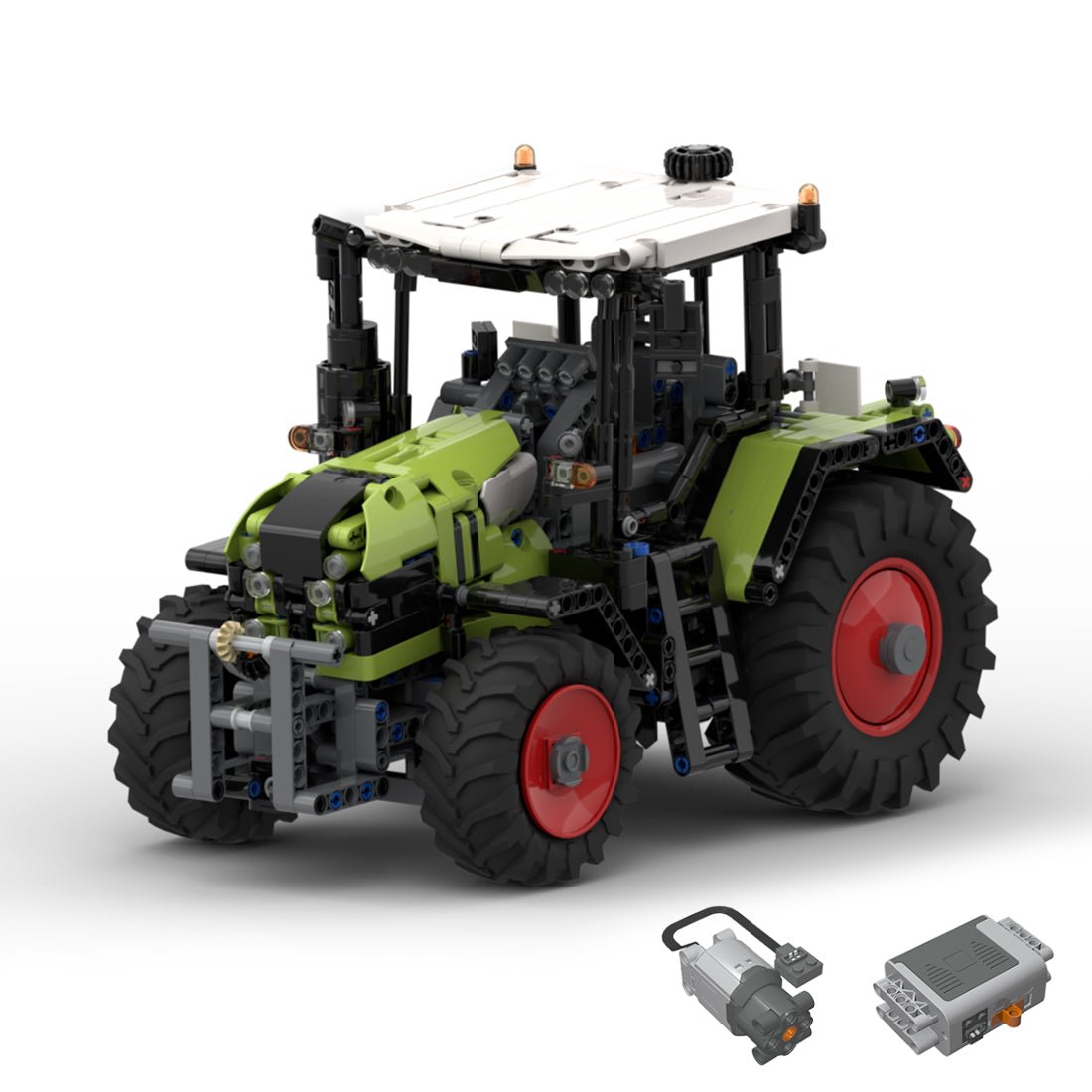 MOC - 94474 Ackerschlepper Klemmbausteine - LesDiy - Klemmbausteine