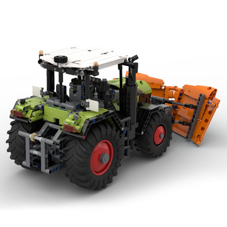 MOC - 94474 & MOC - 8161 RC Tech Traktor Klemmbausteine - LesDiy - Klemmbausteine