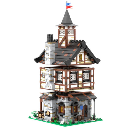 MOC - 94577 Mittelalterliches Tudor - Haus - LesDiy - Klemmbausteine