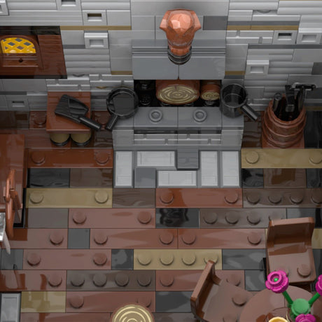 MOC - 94577 Mittelalterliches Tudor - Haus - LesDiy - Klemmbausteine