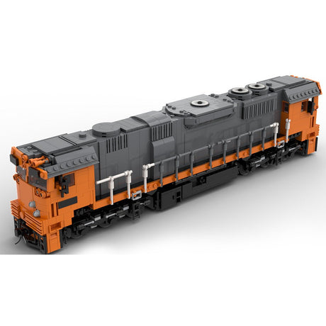 MOC - 94812 Orange N - Klasse Retro - Zug - LesDiy - Klemmbausteine