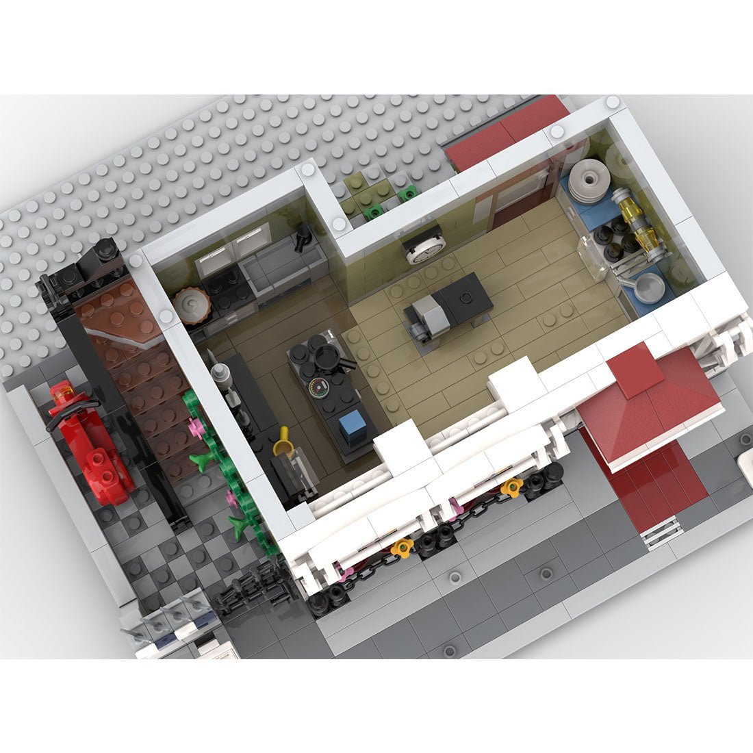 MOC - 94841 Wine Degustation Klemmbausteine - LesDiy - Klemmbausteine