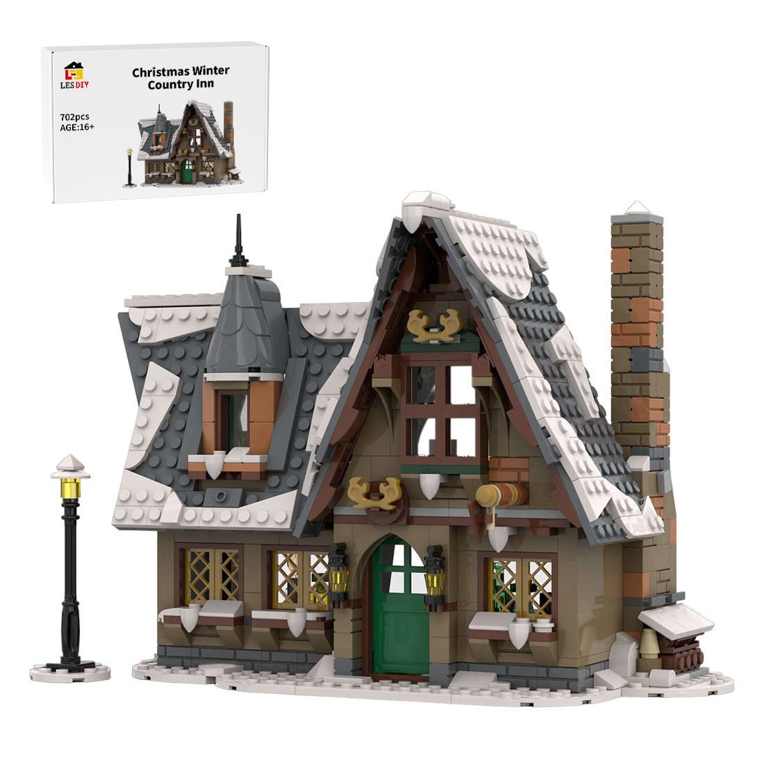 MOC - 94936 The Stuffed Stocking (a Winter Village Inn) Klemmbausteine - LesDiy - Klemmbausteine