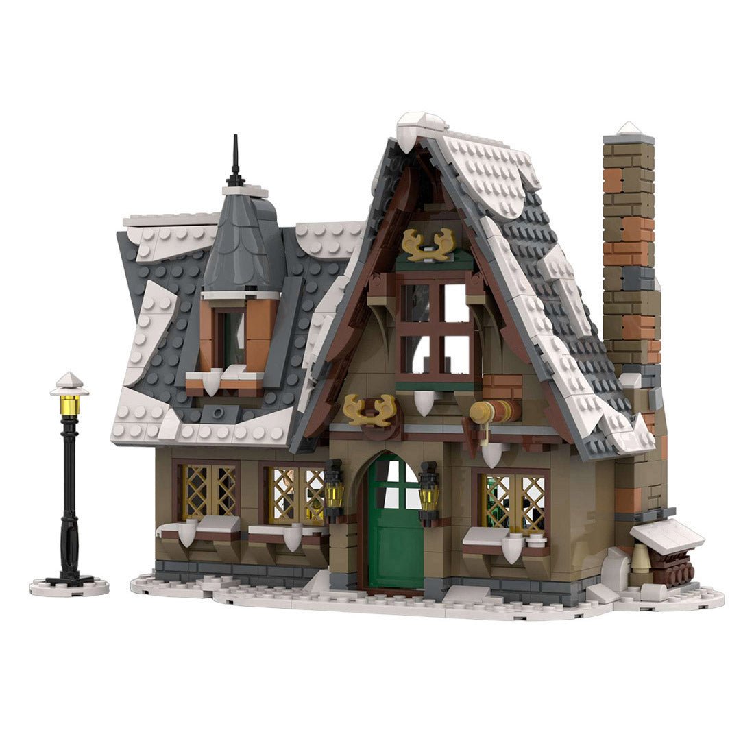 MOC - 94936 The Stuffed Stocking (a Winter Village Inn) Klemmbausteine - LesDiy - Klemmbausteine
