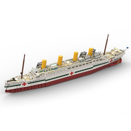 MOC - 95563 HMHS Britannic 1:325 Klemmbausteine - LesDiy - Klemmbausteine