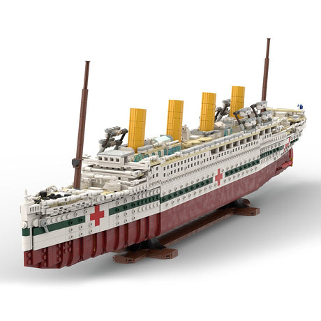 MOC - 95563 HMHS Britannic 1:325 Klemmbausteine - LesDiy - Klemmbausteine