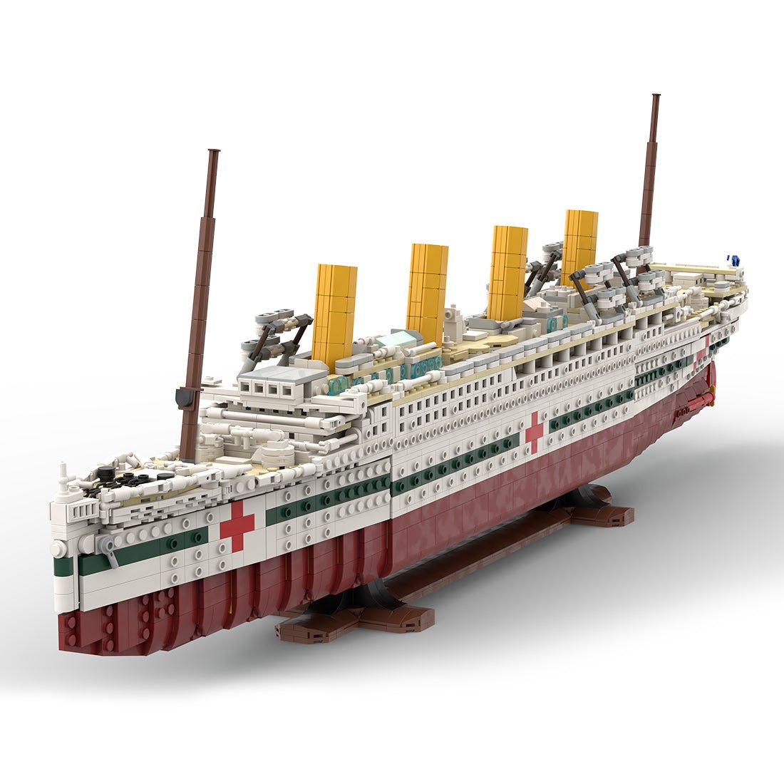 MOC - 95563 HMHS Britannic 1:325 Klemmbausteine - LesDiy - Klemmbausteine