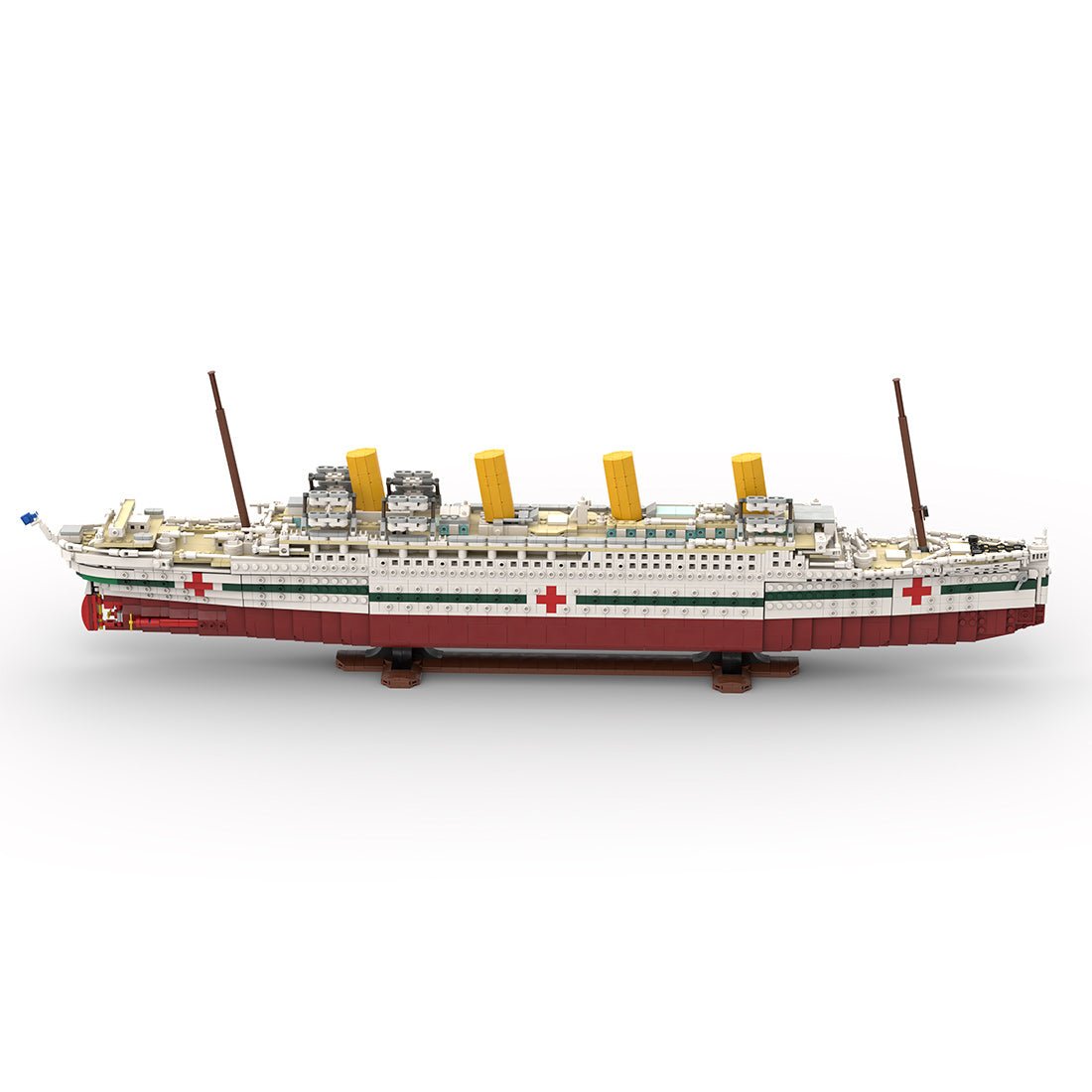 MOC - 95563 HMHS Britannic 1:325 Klemmbausteine - LesDiy - Klemmbausteine
