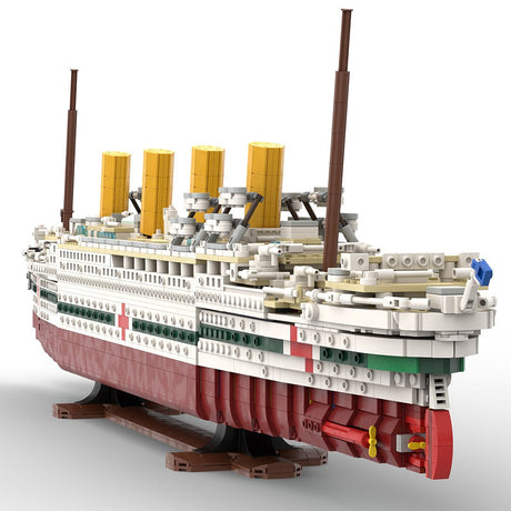 MOC - 95563 HMHS Britannic 1:325 Klemmbausteine - LesDiy - Klemmbausteine