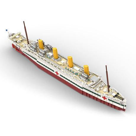 MOC - 95563 HMHS Britannic 1:325 Klemmbausteine - LesDiy - Klemmbausteine