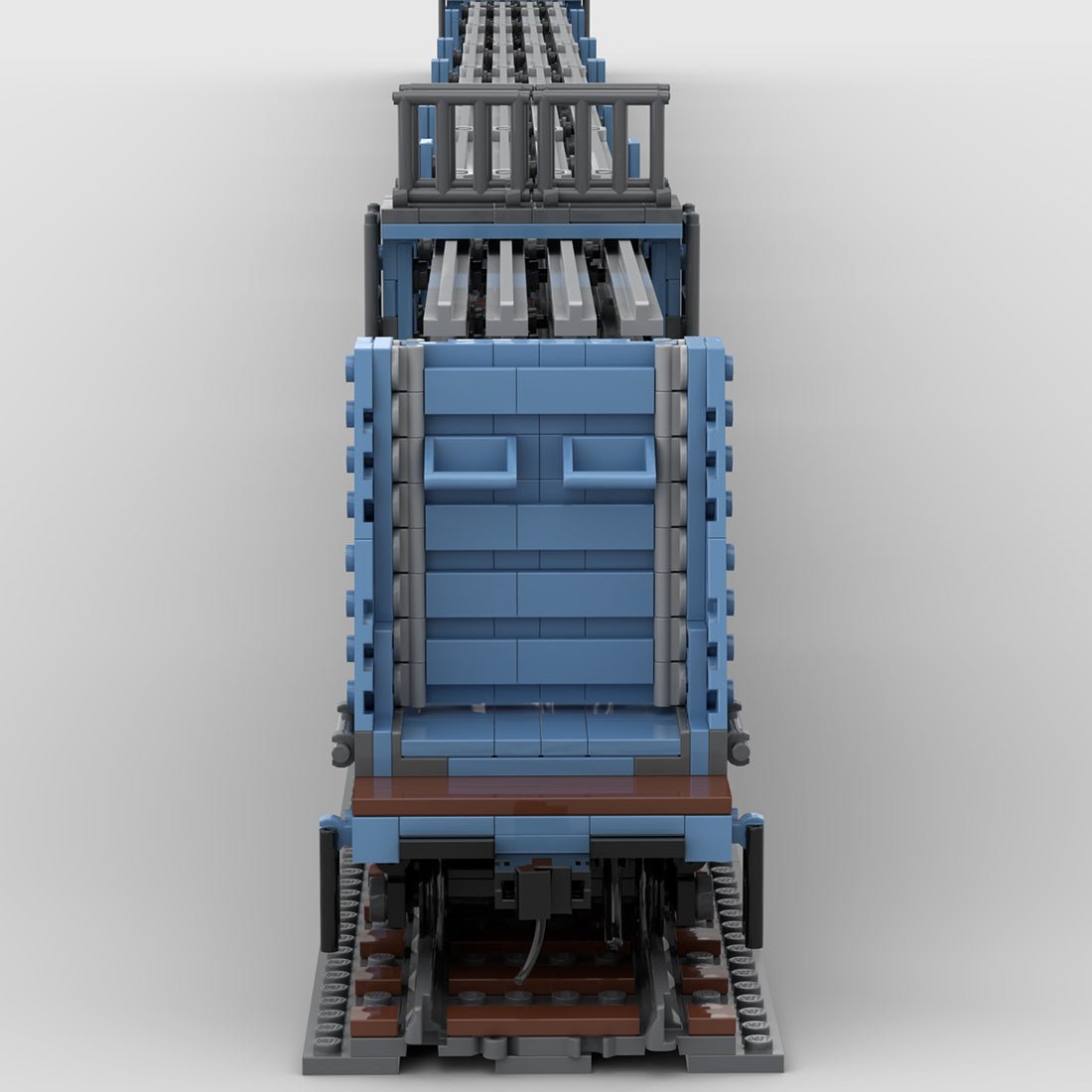 MOC - 95942 Geschweißter Schienen - /Bandwagen - LesDiy - Klemmbausteine