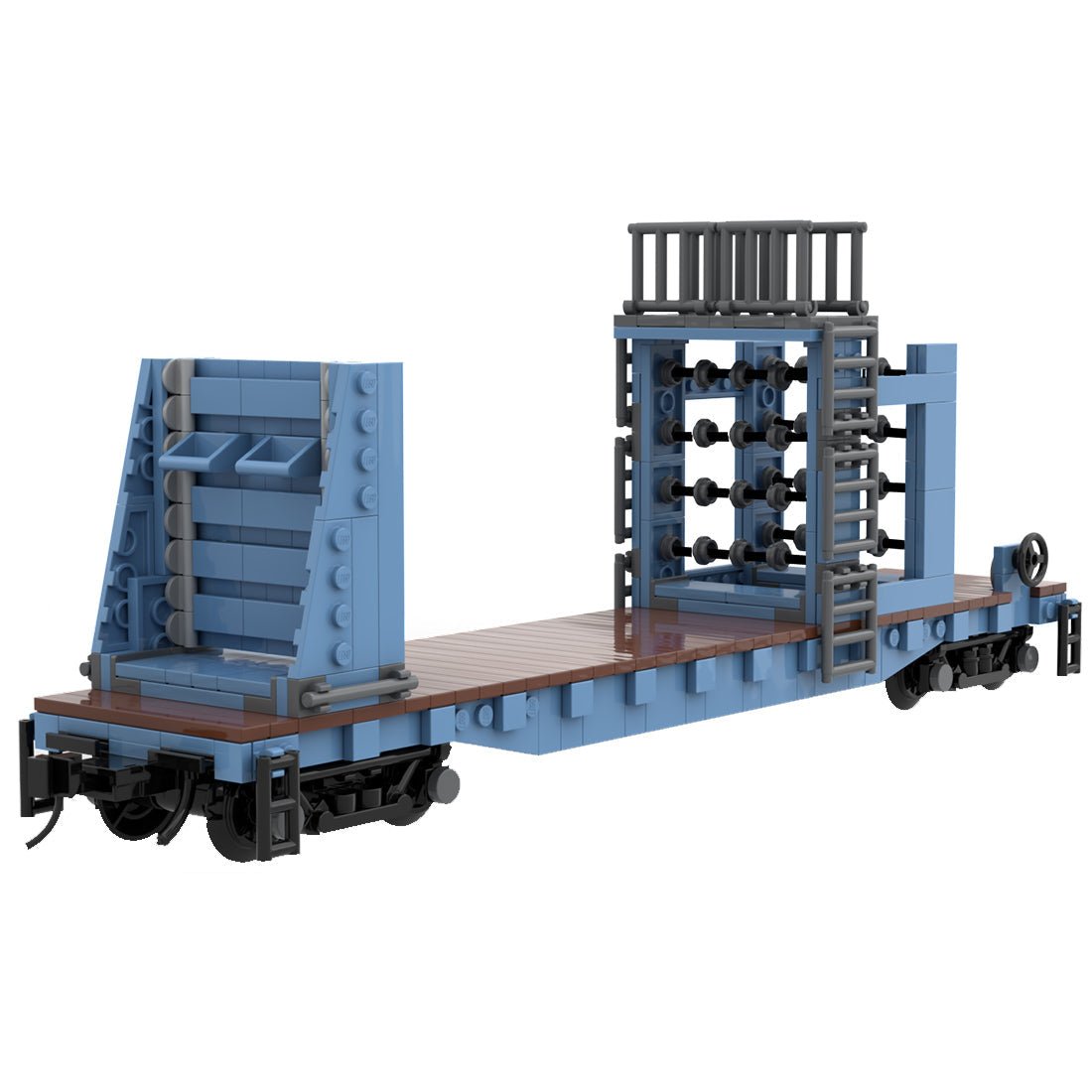 MOC - 95942 Geschweißter Schienen - /Bandwagen - LesDiy - Klemmbausteine