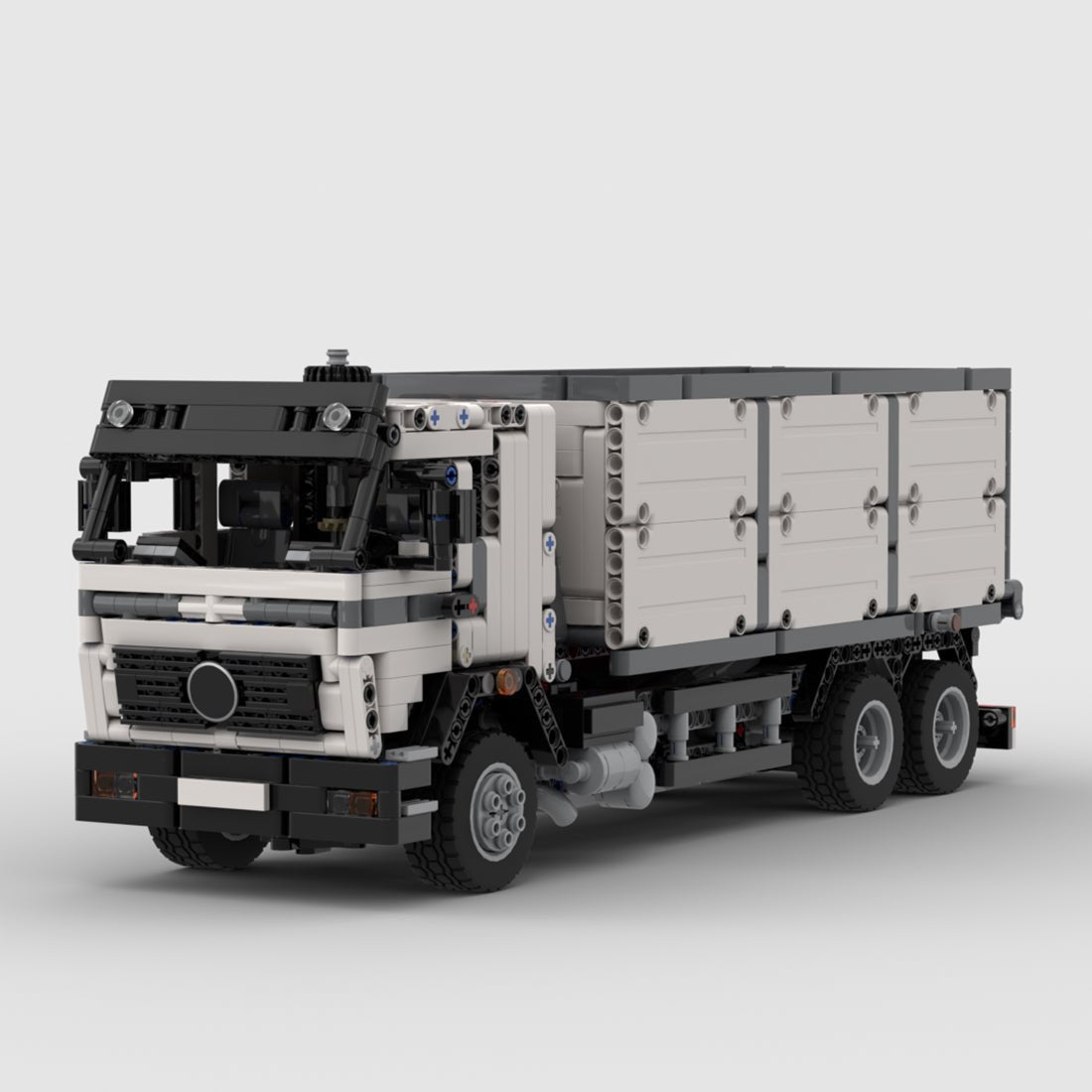 MOC - 96056 Truck NG - 1632 Hookloader Klemmbausteine - LesDiy - Klemmbausteine