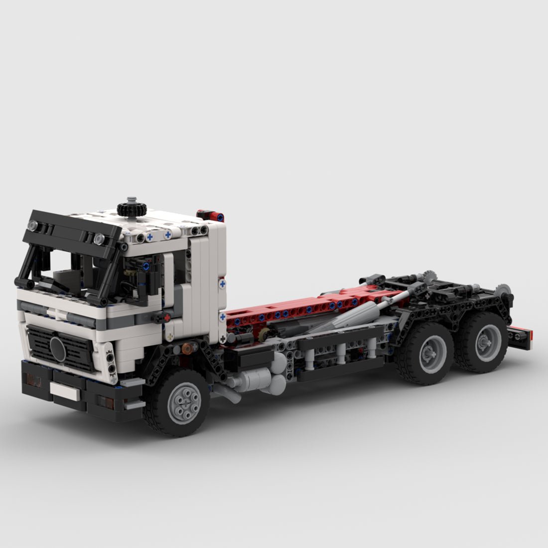 MOC - 96056 Truck NG - 1632 Hookloader Klemmbausteine - LesDiy - Klemmbausteine