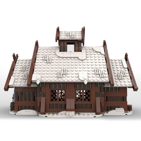 MOC - 96080 Winter Viking Mead Hall Klemmbausteine - LesDiy - Klemmbausteine