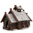 MOC - 96080 Winter Viking Mead Hall Klemmbausteine - LesDiy - Klemmbausteine