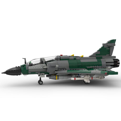 MOC - 96165 Dassault MIRAGE 2000 D | 1:35 Scale Klemmbausteine - LesDiy - Klemmbausteine