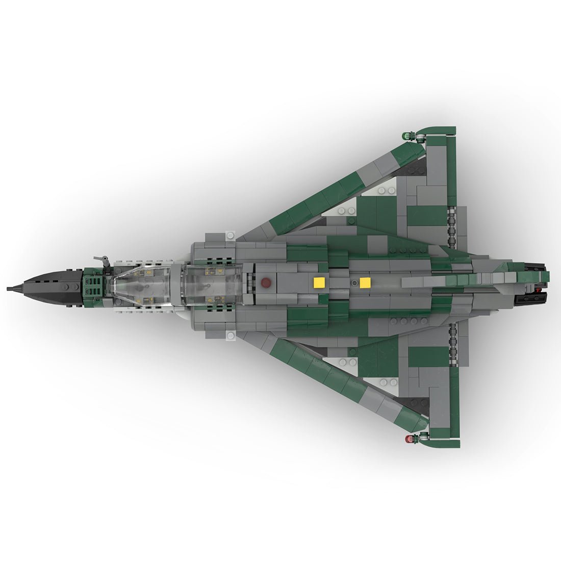 MOC - 96165 Dassault MIRAGE 2000 D | 1:35 Scale Klemmbausteine - LesDiy - Klemmbausteine